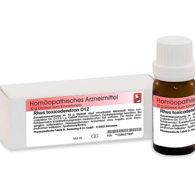 RHUS TOXICODENDRON D 12 Globuli 10 g