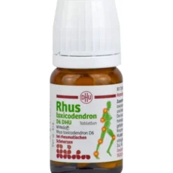 RHUS TOXICODENDRON D 6 Tabl.bei rheumat.Schmerzen 80 St