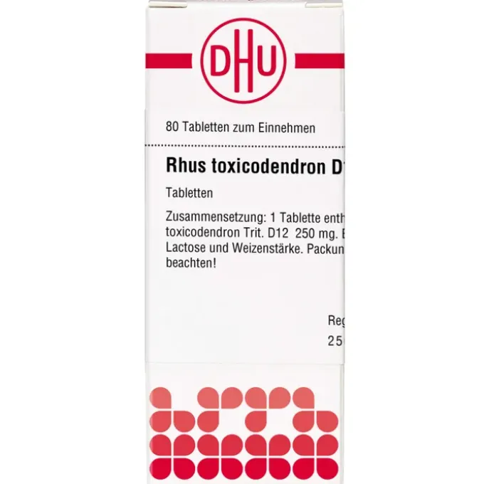 RHUS TOXICODENDRON D 12 Tabletten 80 St