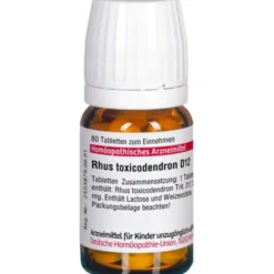 RHUS TOXICODENDRON D 12 Tabletten 80 St