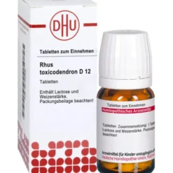 RHUS TOXICODENDRON D 12 Tabletten 80 St