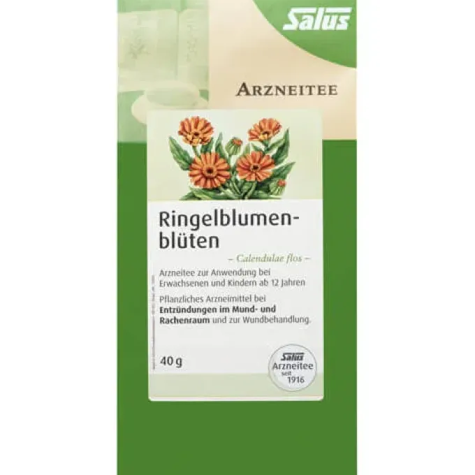 RINGELBLUMENBLÜTEN Arzneitee Calen.flos Bio Salus 40 g