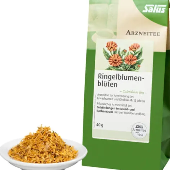 RINGELBLUMENBLÜTEN Arzneitee Calen.flos Bio Salus 40 g