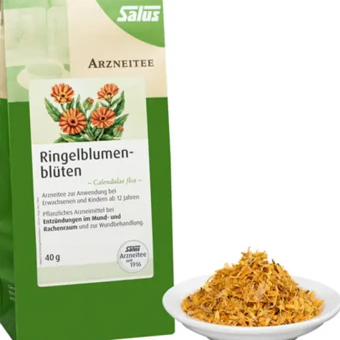 RINGELBLUMENBLÜTEN Arzneitee Calen.flos Bio Salus 40 g