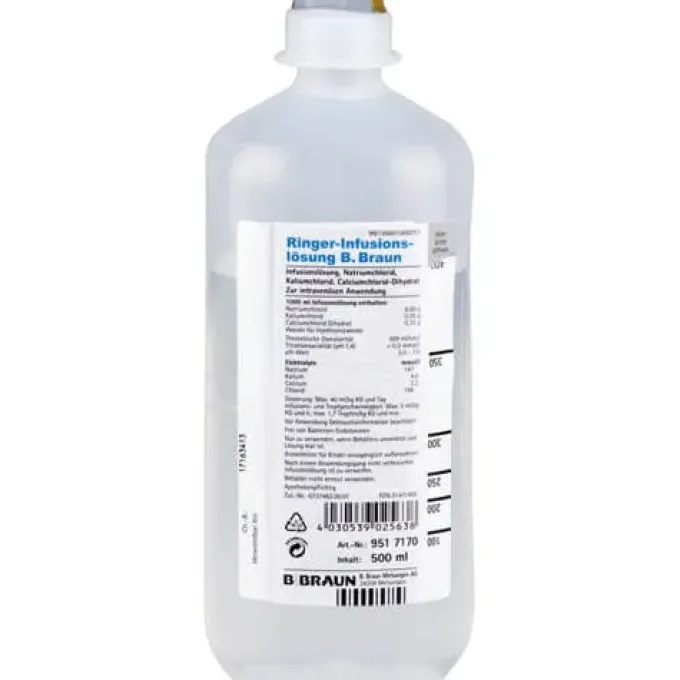 RINGER LÖSUNG B.Braun Ecoflac Plus 500 ml
