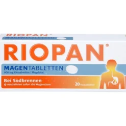 RIOPAN Magen Tabletten Kautabletten 20 St