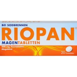 RIOPAN Magen Tabletten Kautabletten 20 St
