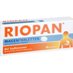 RIOPAN Magen Tabletten Kautabletten 20 St