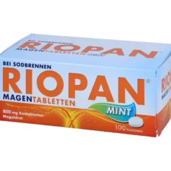 RIOPAN Magen Tabletten Mint 800 mg Kautabletten 100 St