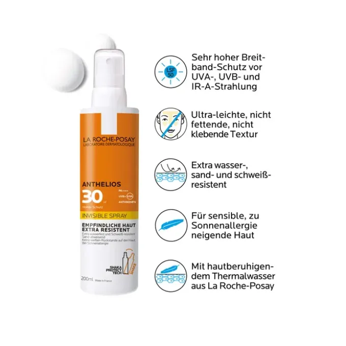 ROCHE-POSAY Anthelios Invisible Spray LSF 30 200 ml