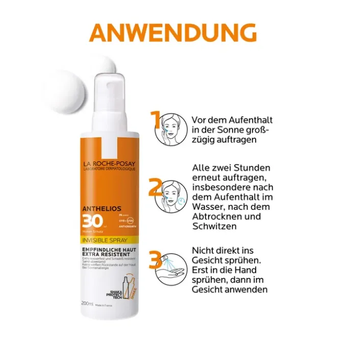 ROCHE-POSAY Anthelios Invisible Spray LSF 30 200 ml