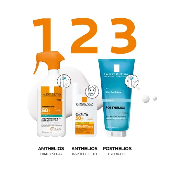 ROCHE-POSAY Anthelios Invisible Spr.LSF 50+ Family 300 ml