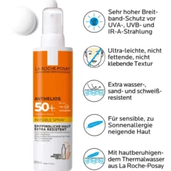 ROCHE-POSAY Anthelios Invisible Spr.LSF 50+ o.Parf 200 ml