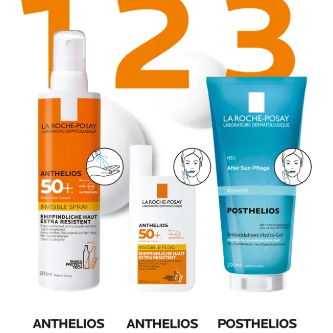 ROCHE-POSAY Anthelios Invisible Spr.LSF 50+ o.Parf 200 ml