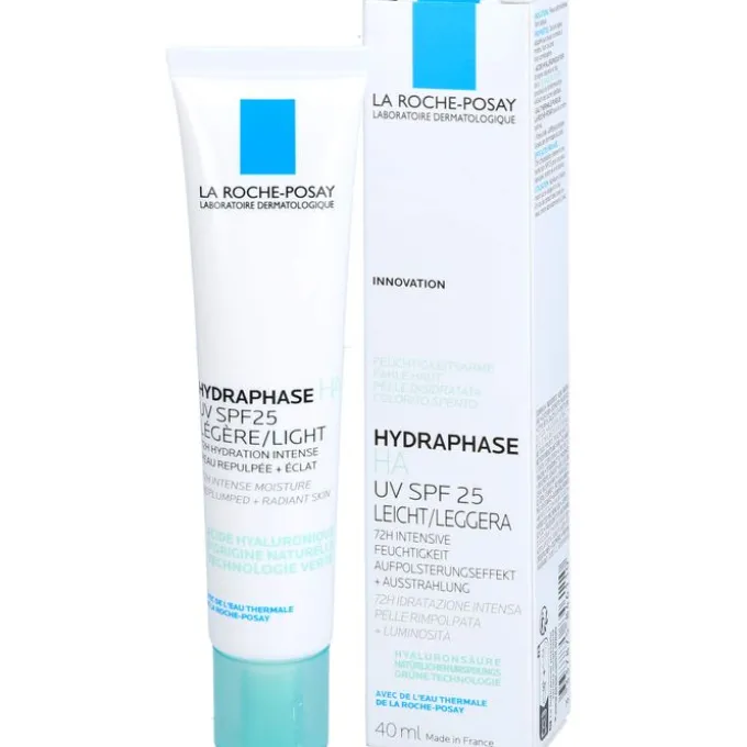 ROCHE-POSAY Hydraphase HA UV Creme leicht LSF 25 40 ml