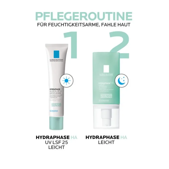 ROCHE-POSAY Hydraphase HA UV Creme leicht LSF 25 40 ml