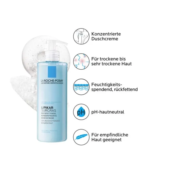 ROCHE-POSAY Lipikar Surgras Duschgel 400 ml