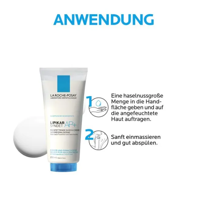 ROCHE-POSAY Lipikar Syndet AP+ Reinigungs-Cremegel 200 ml