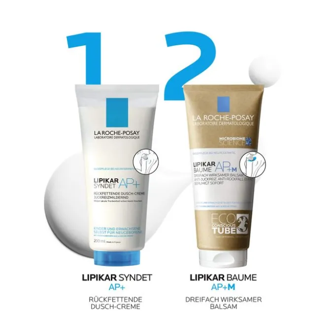ROCHE-POSAY Lipikar Syndet AP+ Reinigungs-Cremegel 200 ml