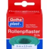 ROLLENPFLASTER Silk 2,5 cmx5 m Euro 1 St