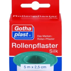 ROLLENPFLASTER Silk 2,5 cmx5 m Euro 1 St