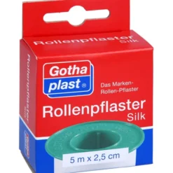 ROLLENPFLASTER Silk 2,5 cmx5 m Euro 1 St