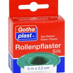ROLLENPFLASTER Silk 2,5 cmx5 m Euro 1 St