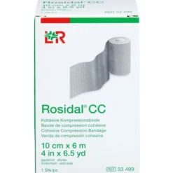ROSIDAL CC kohäsive Kompressionsbinde 10 cmx6 m 1 St