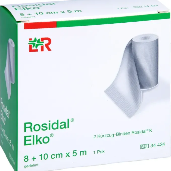 ROSIDAL Elko 8+10 cmx5 m Kurzzugbinde 2 St