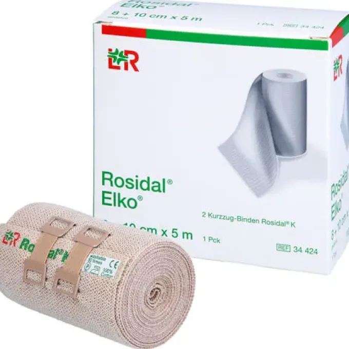 ROSIDAL Elko 8+10 cmx5 m Kurzzugbinde 2 St