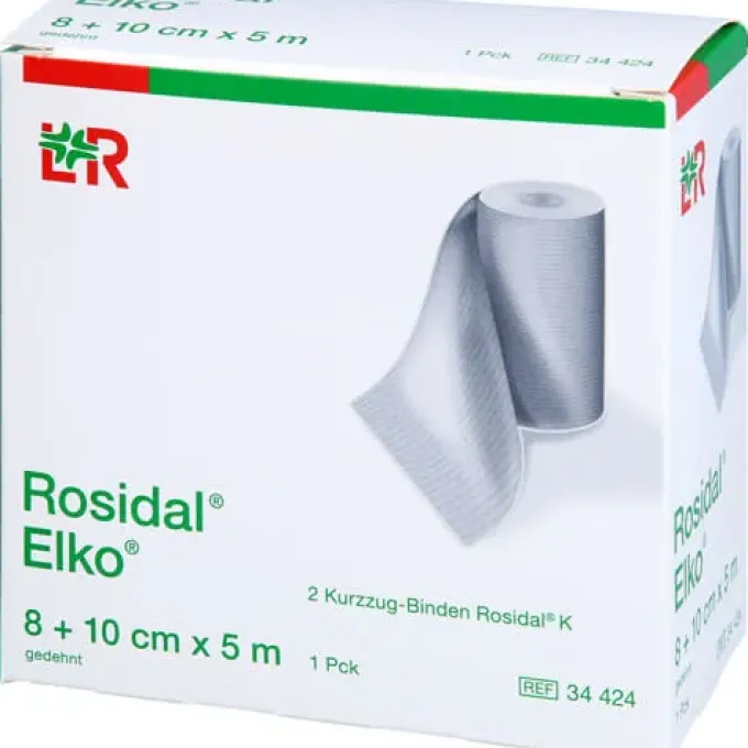 ROSIDAL Elko 8+10 cmx5 m Kurzzugbinde 2 St