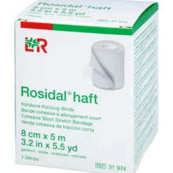 ROSIDAL haft Kompressionsbinde 8 cmx5 m 1 St