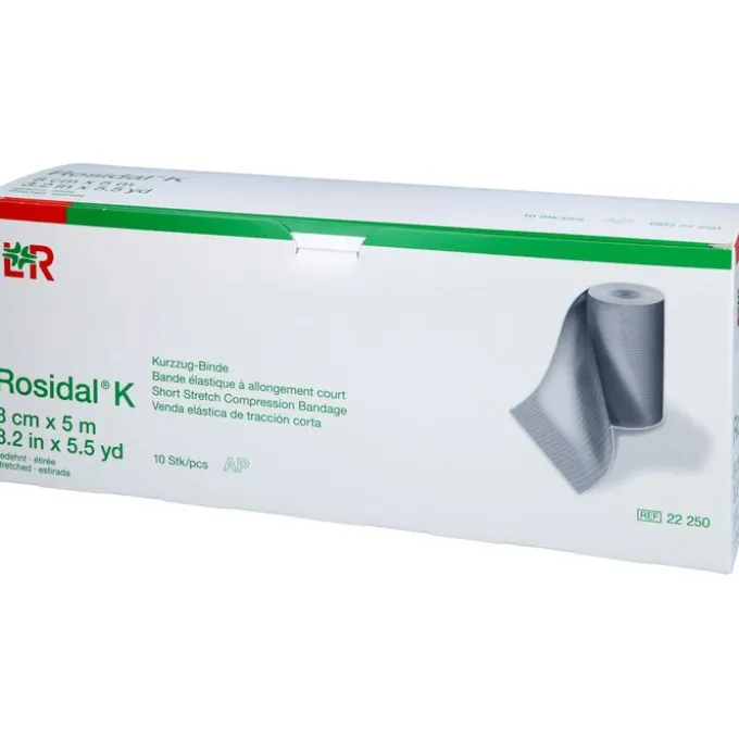 ROSIDAL K Binde 8 cmx5 m steril einz.verpackt 10 St