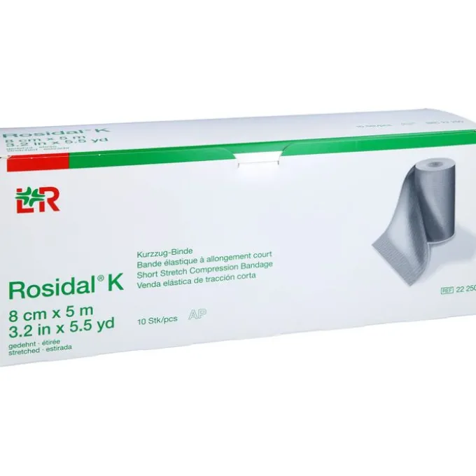 ROSIDAL K Binde 8 cmx5 m steril einz.verpackt 10 St