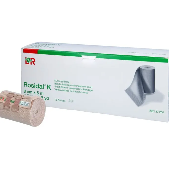 ROSIDAL K Binde 8 cmx5 m steril einz.verpackt 10 St