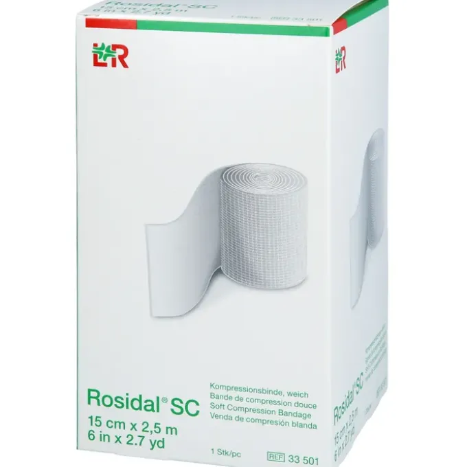 ROSIDAL SC Kompressionsbinde weich 15 cmx2,5 m 1 St