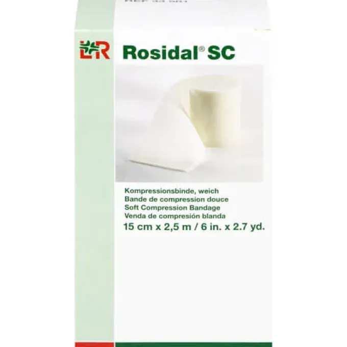 ROSIDAL SC Kompressionsbinde weich 15 cmx2,5 m 1 St