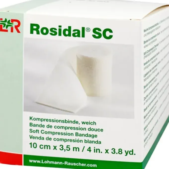ROSIDAL SC Kompressionsbinde weich 10 cmx3,5 m 1 St