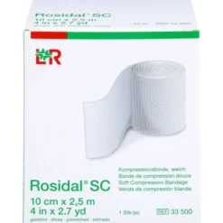 ROSIDAL SC Kompressionsbinde weich 10 cmx2,5 m 1 St