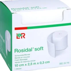 ROSIDAL Soft Binde 10x0,3 cmx2,5 m 1 St
