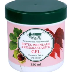 ROTES WEINLAUB & Rosskastanien Gel Pullach Hof 250 ml