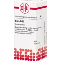 RUTA D 30 Globuli 10 g