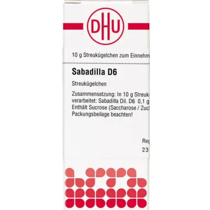 SABADILLA D 6 Globuli 10 g