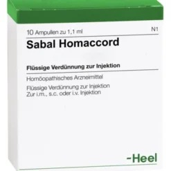 SABAL HOMACCORD Ampullen 10 St
