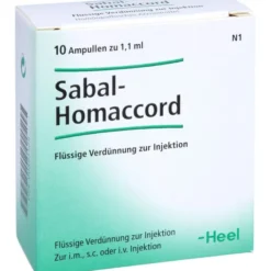 SABAL HOMACCORD Ampullen 10 St