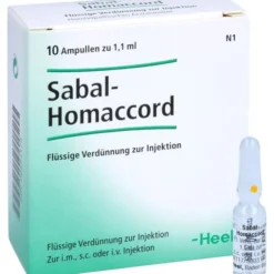 SABAL HOMACCORD Ampullen 10 St
