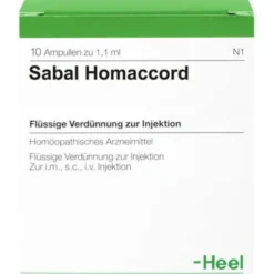 SABAL HOMACCORD Ampullen 10 St