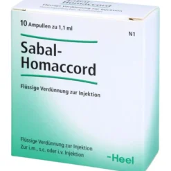 SABAL HOMACCORD Ampullen 10 St
