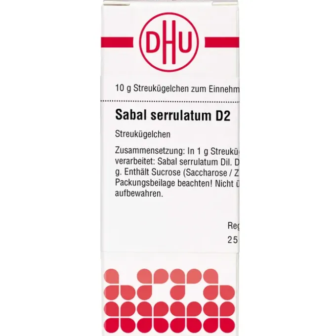 SABAL SERRULATUM D 2 Globuli 10 g