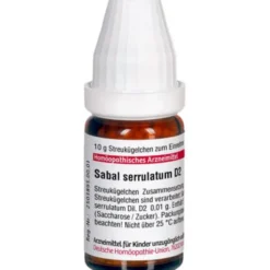 SABAL SERRULATUM D 2 Globuli 10 g